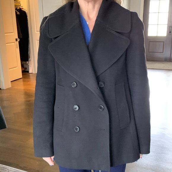 Burberry wool cashmere blend pea coat Clearance